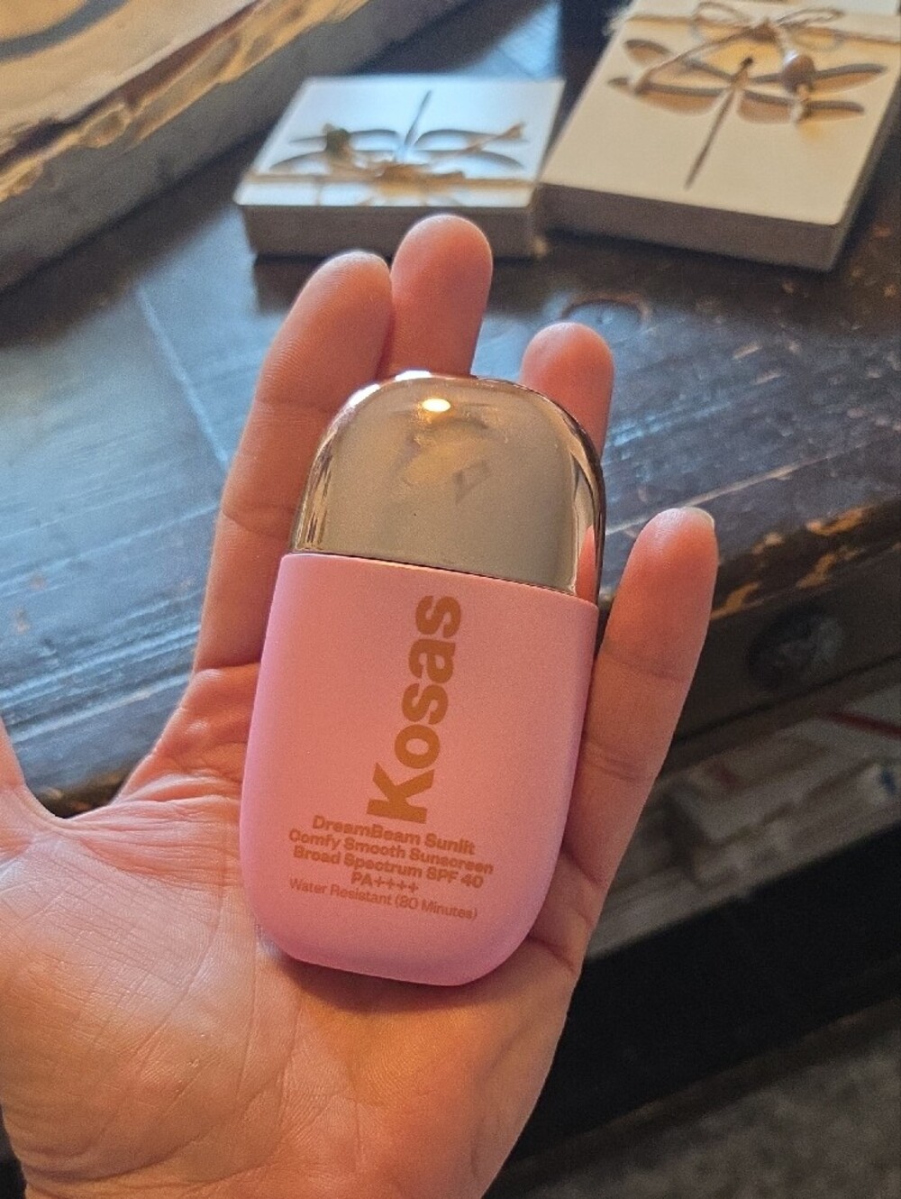 Kosas Pink Lavender DreamBeam Sunlit SPF 40 Sunscreen New Sealed. - Picture 5 of 5